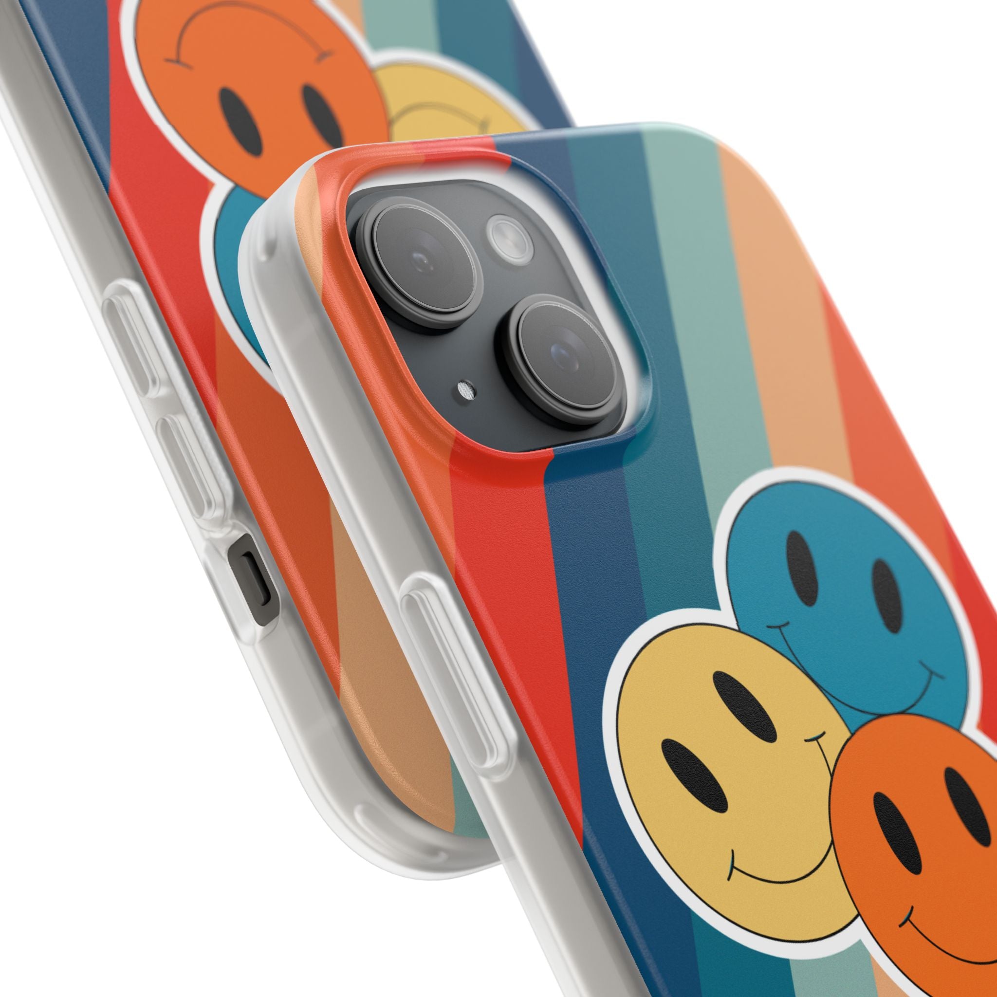 Triple Smile Breeze iPhone 15 Case - Soft