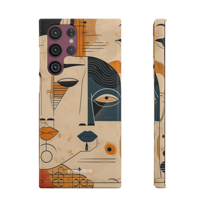 Cubist Introspection | Slim Phone Case for Samsung