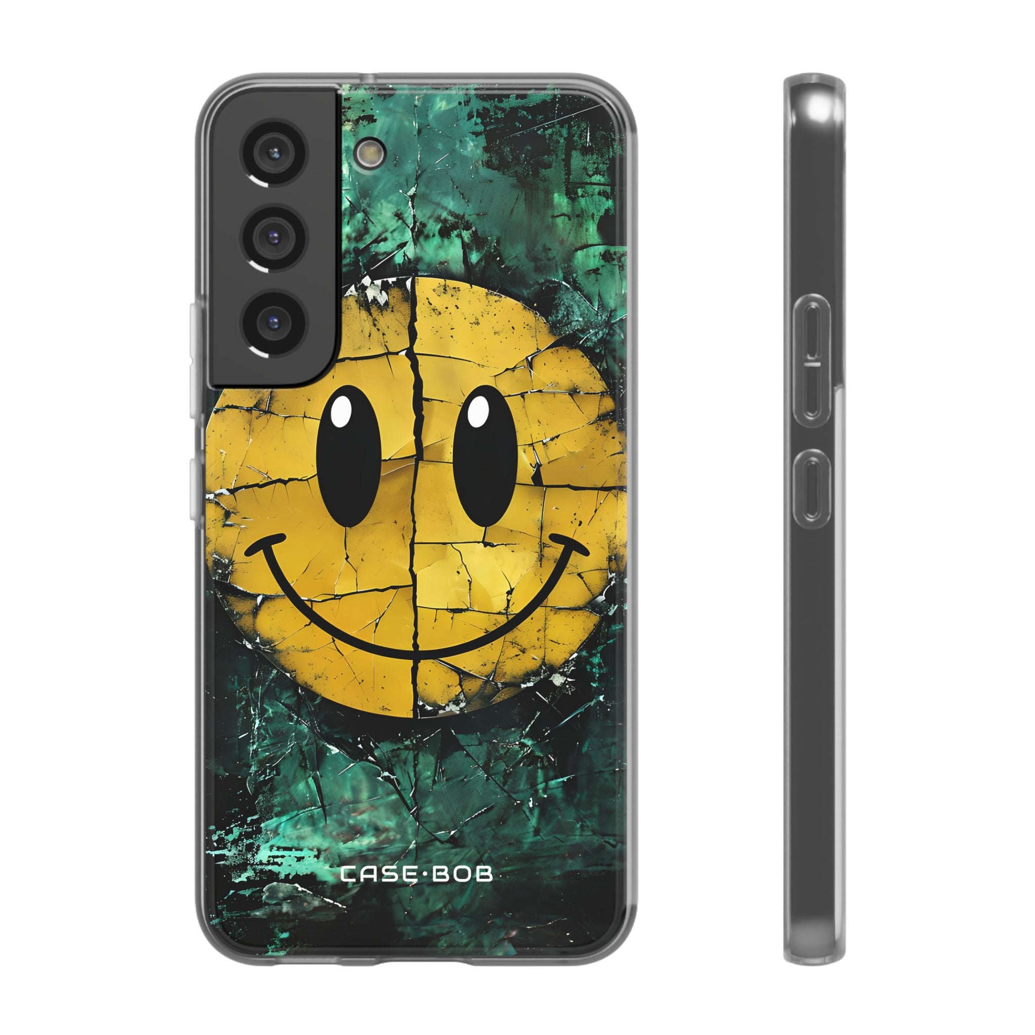Cracked Smiley Samsung S22 - Soft Case