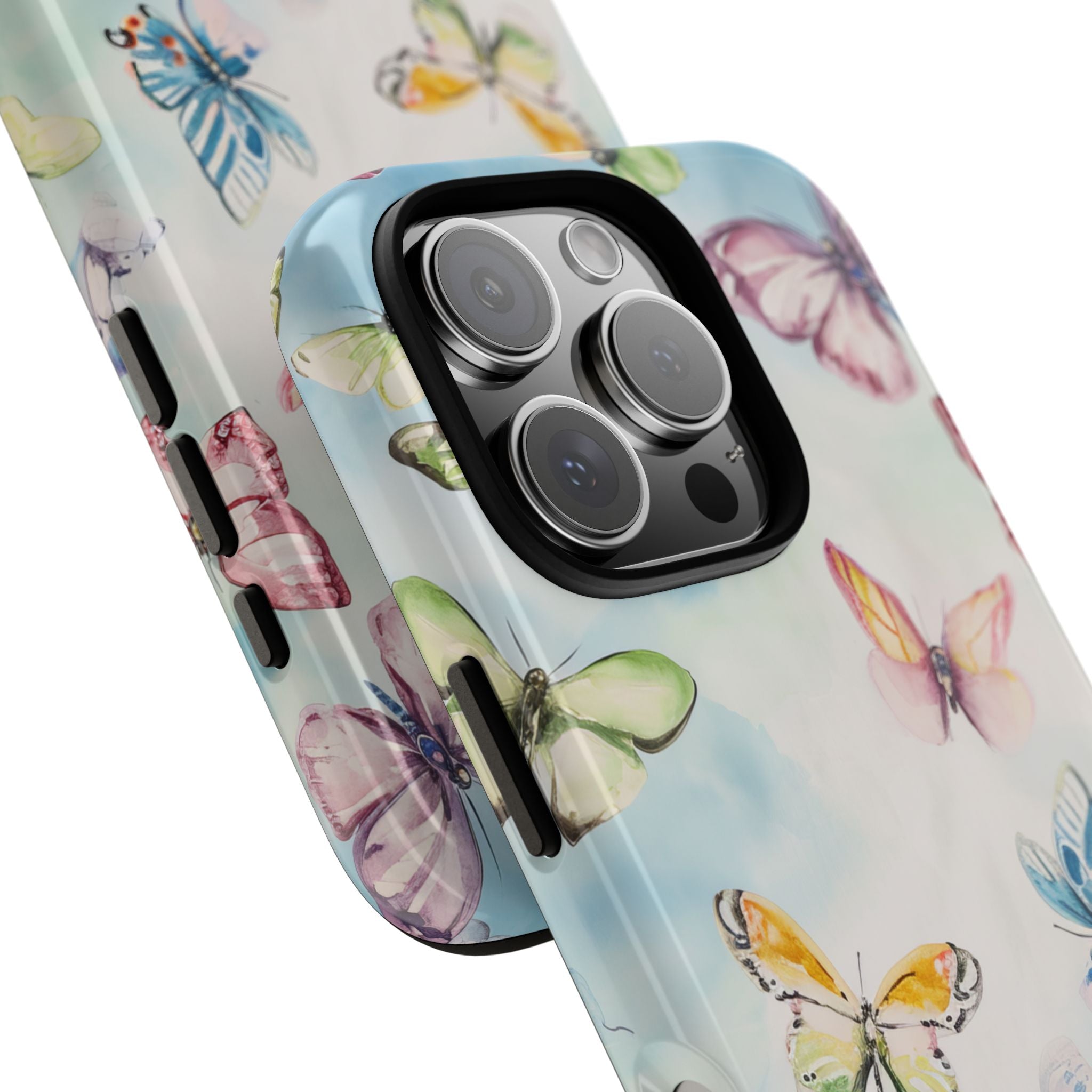 Watercolor Butterfly Bliss - Tough iPhone 16 Phone Case