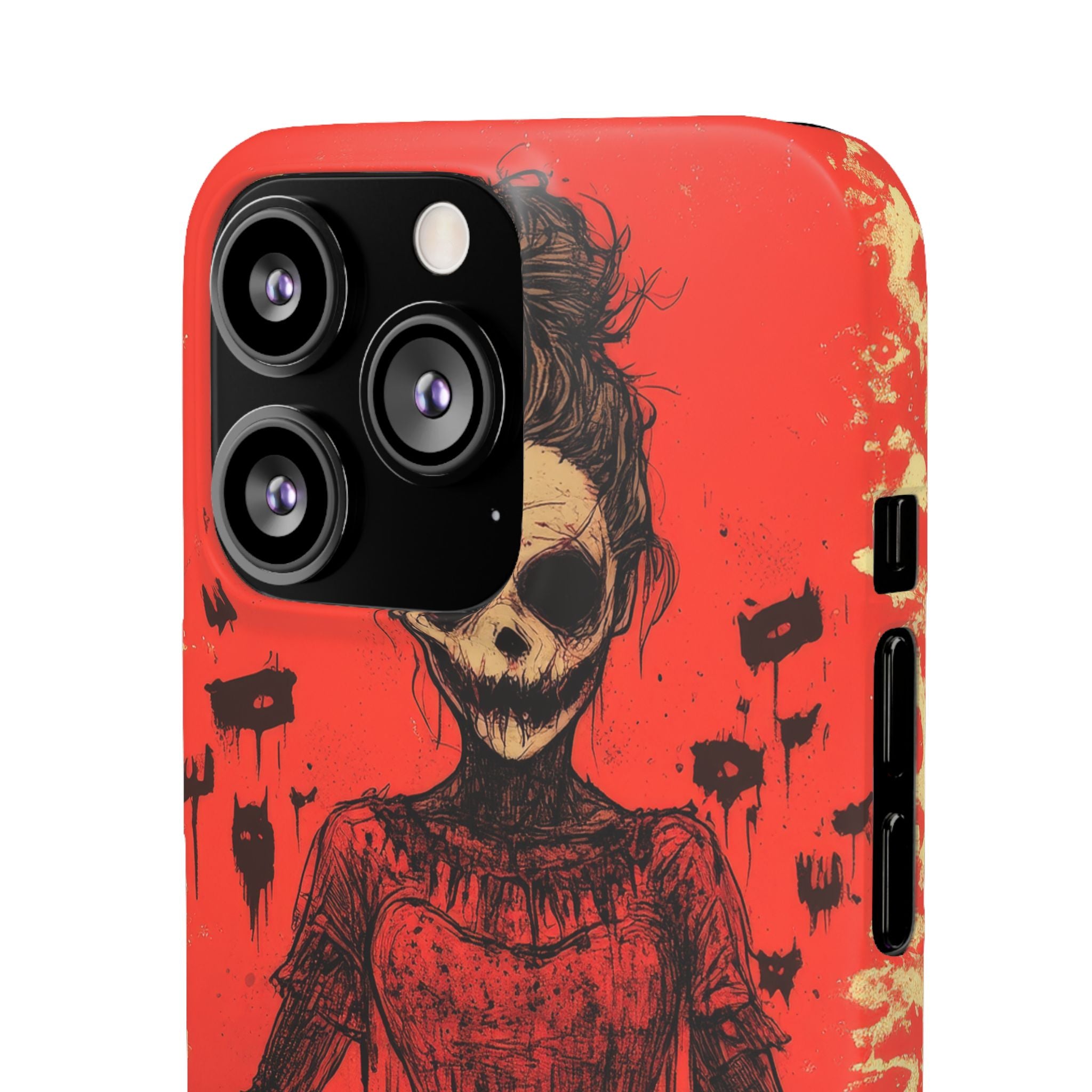 Haunting Scarlet Descent iPhone 13 - Slim Phone Case