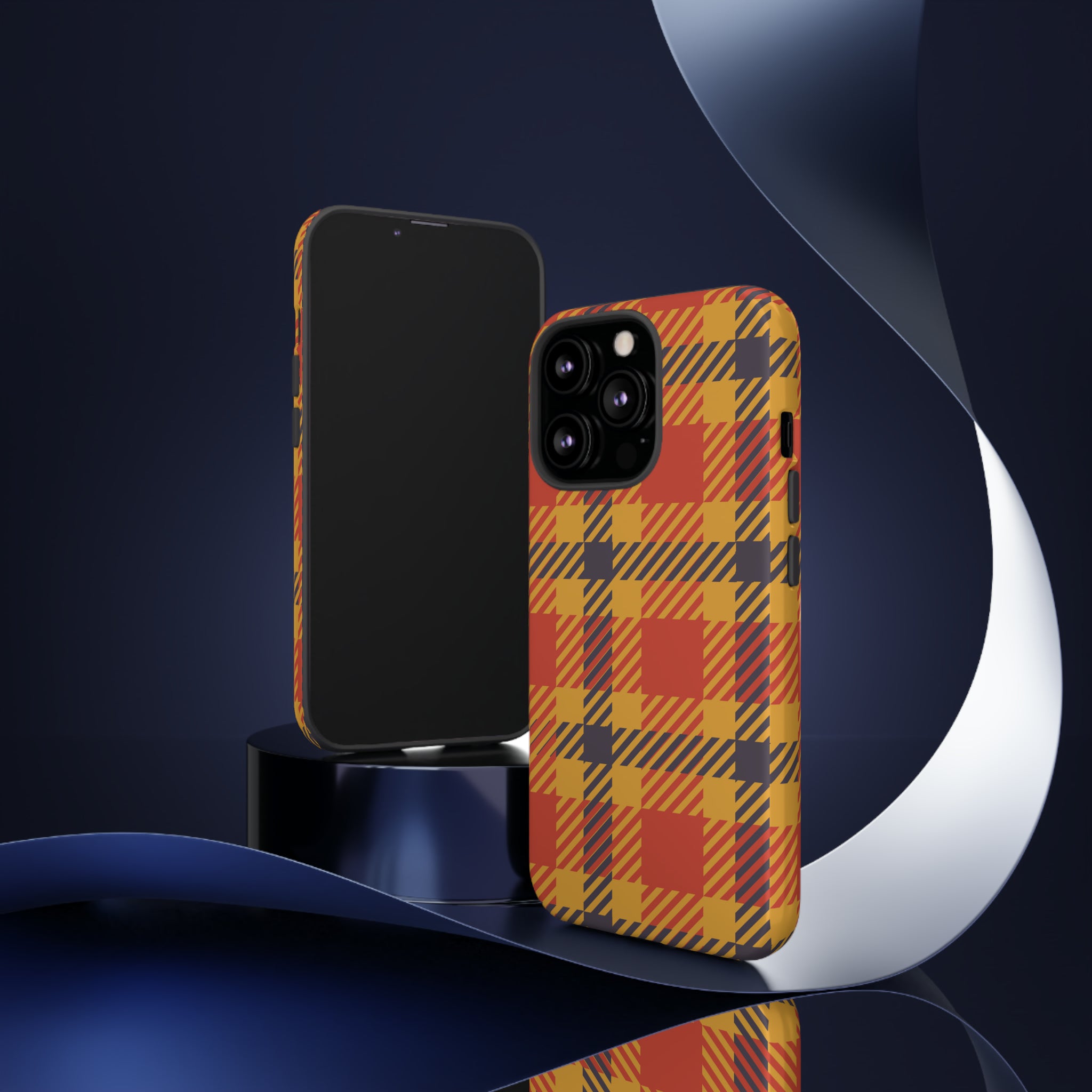 Orange Flannel - Protective Phone Case