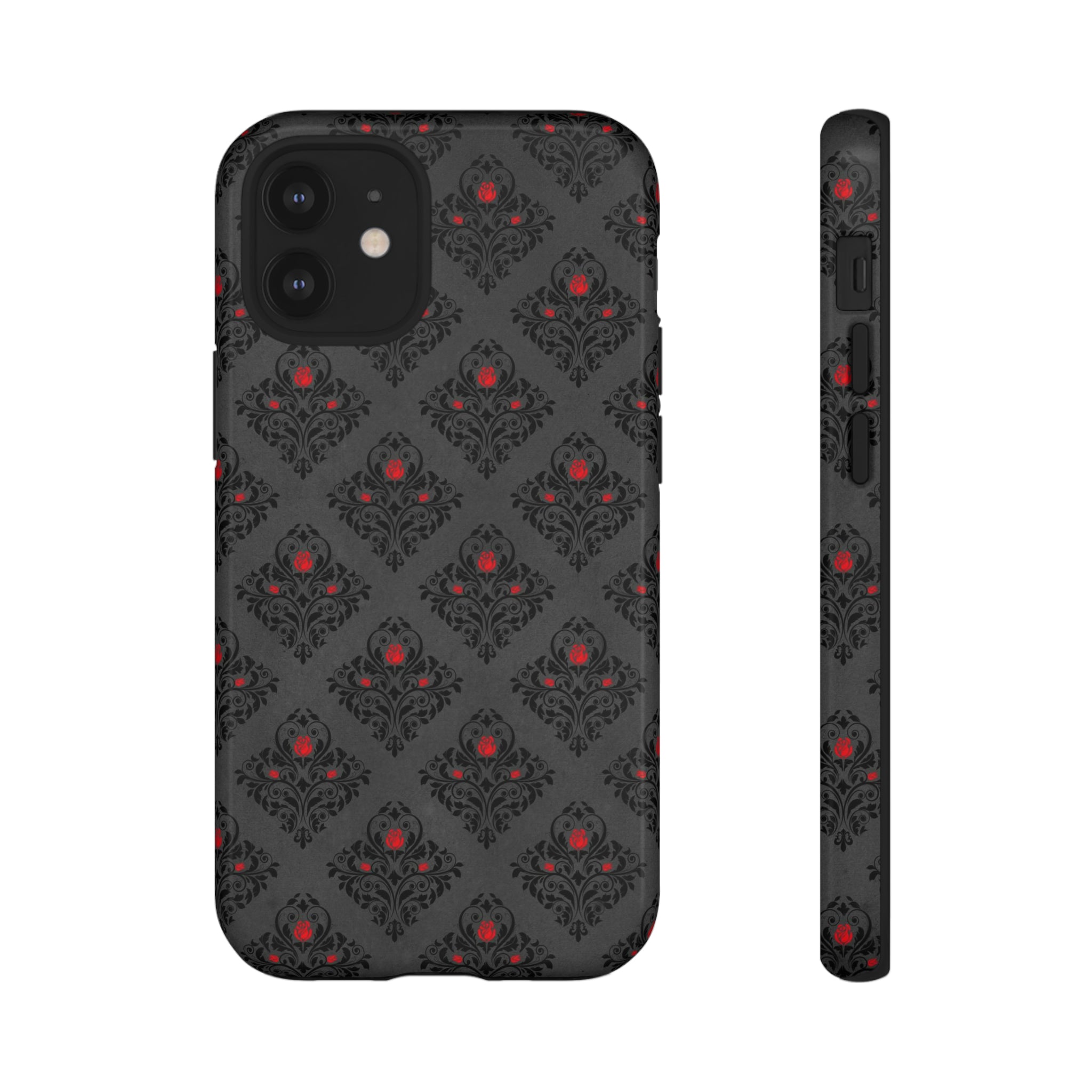 Pixrose Gothic Flower - Protective Phone Case