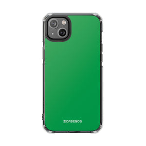 Pigment Green | Phone Case for iPhone (Clear Impact Case - Magnetic)