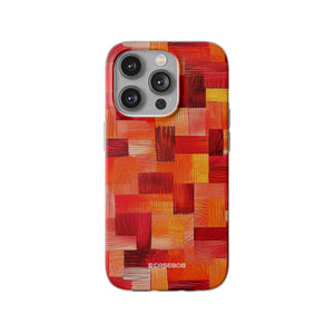 Warm Tone Pattern | Phone Case for iPhone (Flexible Case)