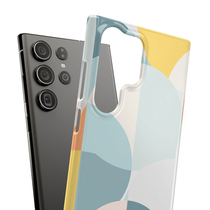 Abstract Geometric Calm - Slim Samsung S23 Phone Case