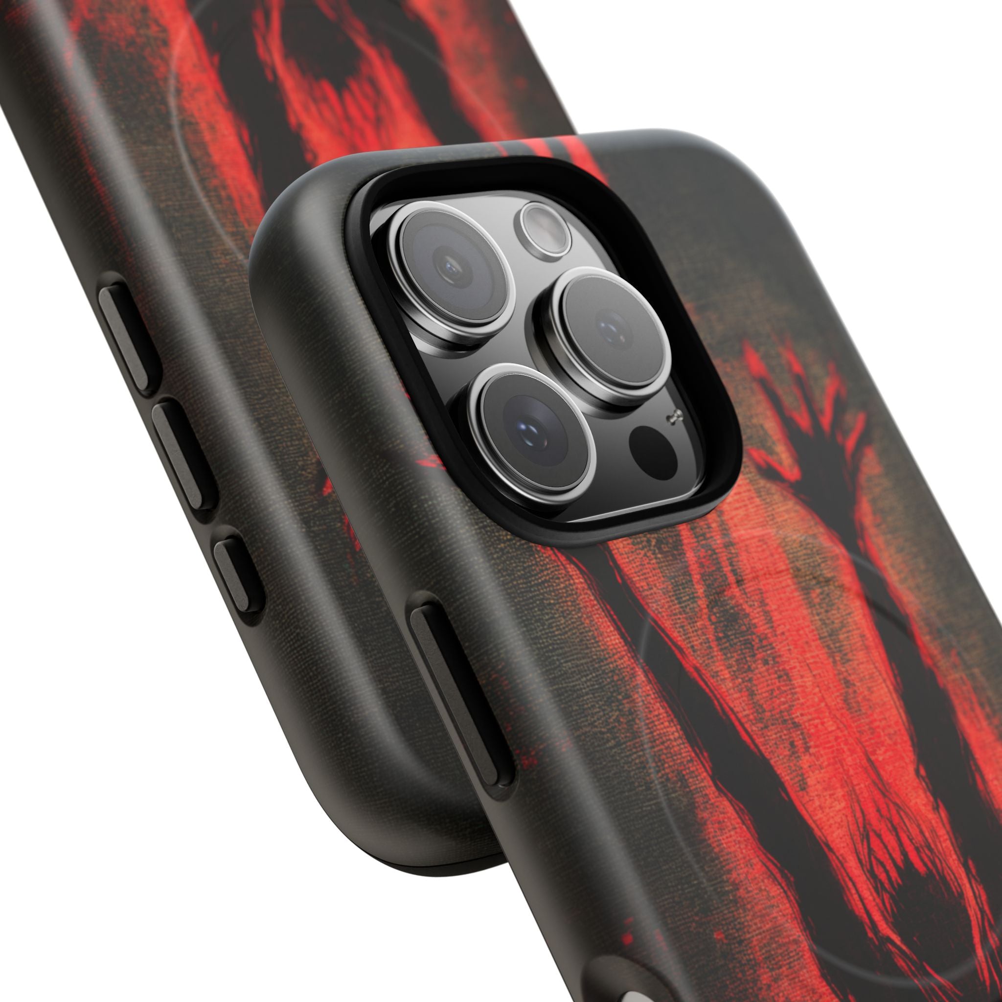 Gothic Crimson Ascension iPhone 16 | Tough+ Phone Case