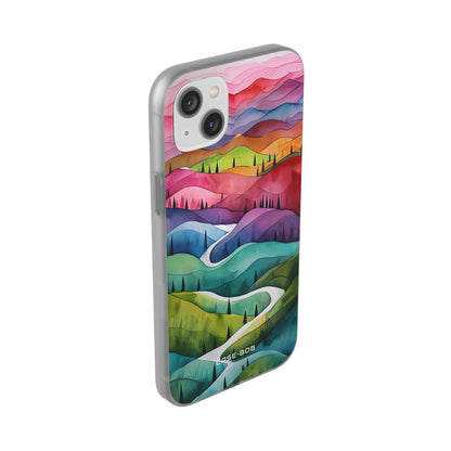 Winding Verdure iPhone 14 Plus Case - Soft
