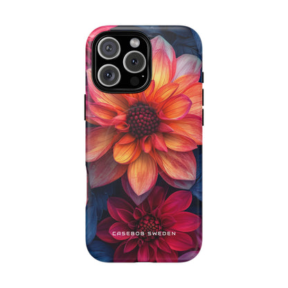 Fiery Bloom Harmony iPhone 16 | Tough+ Phone Case