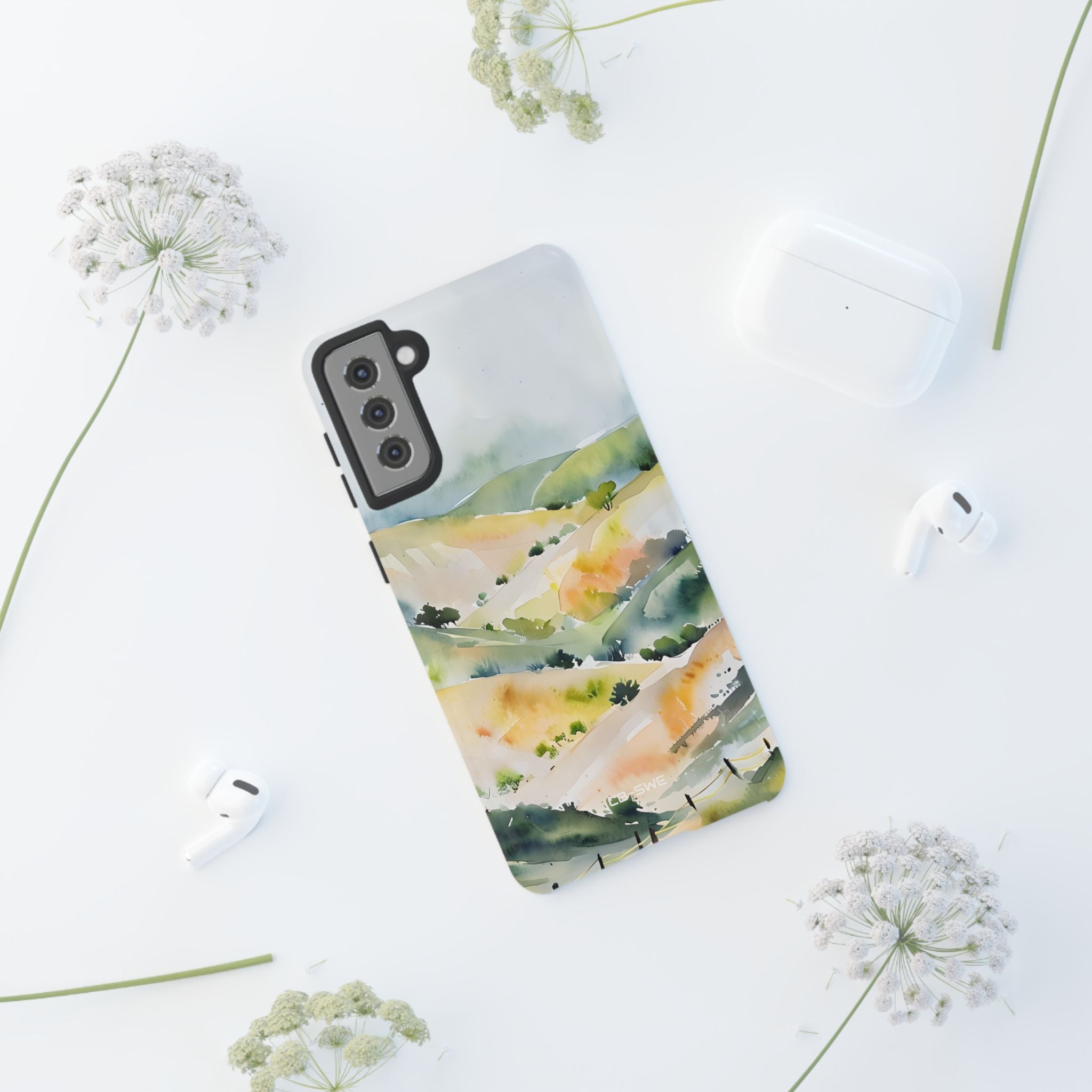 Misty Hills Watercolor - Samsung Case