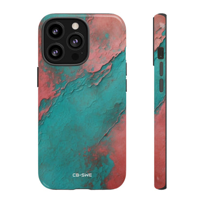 Turbulent Coral Flow - iPhone Case