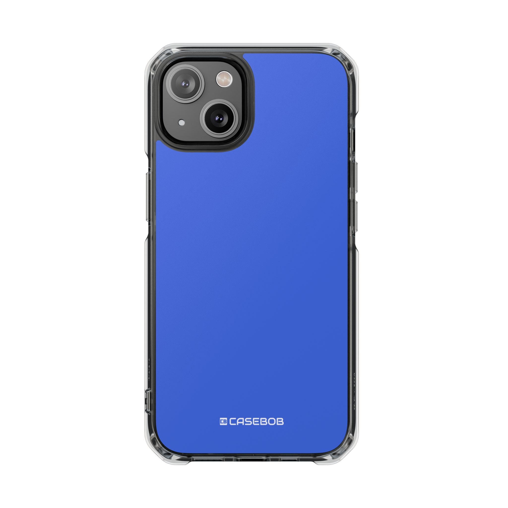 Royal Blue - Clear Impact Case for iPhone