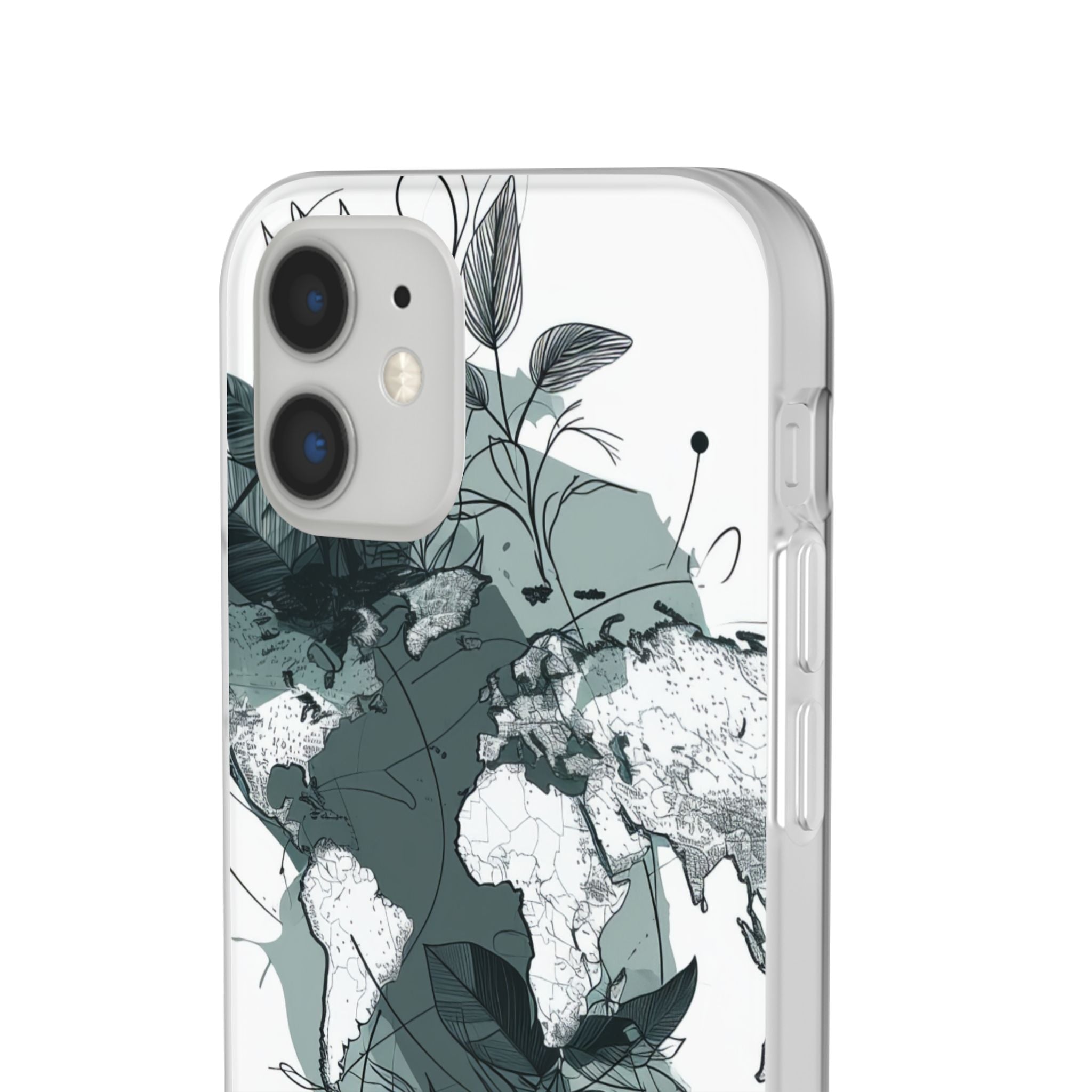 Botanical Cartography | Flexible Phone Case for iPhone