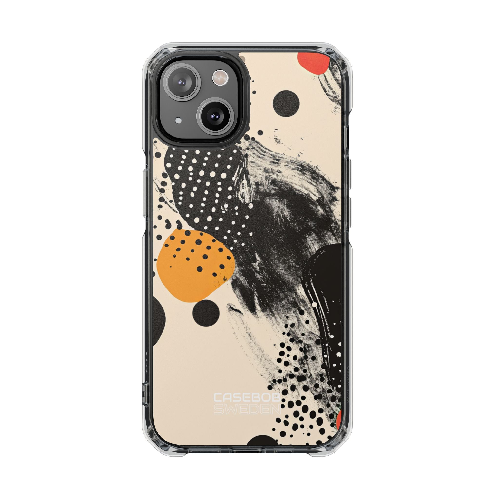 Swirl Chaos Geometry iPhone 14 - Impact Clear+