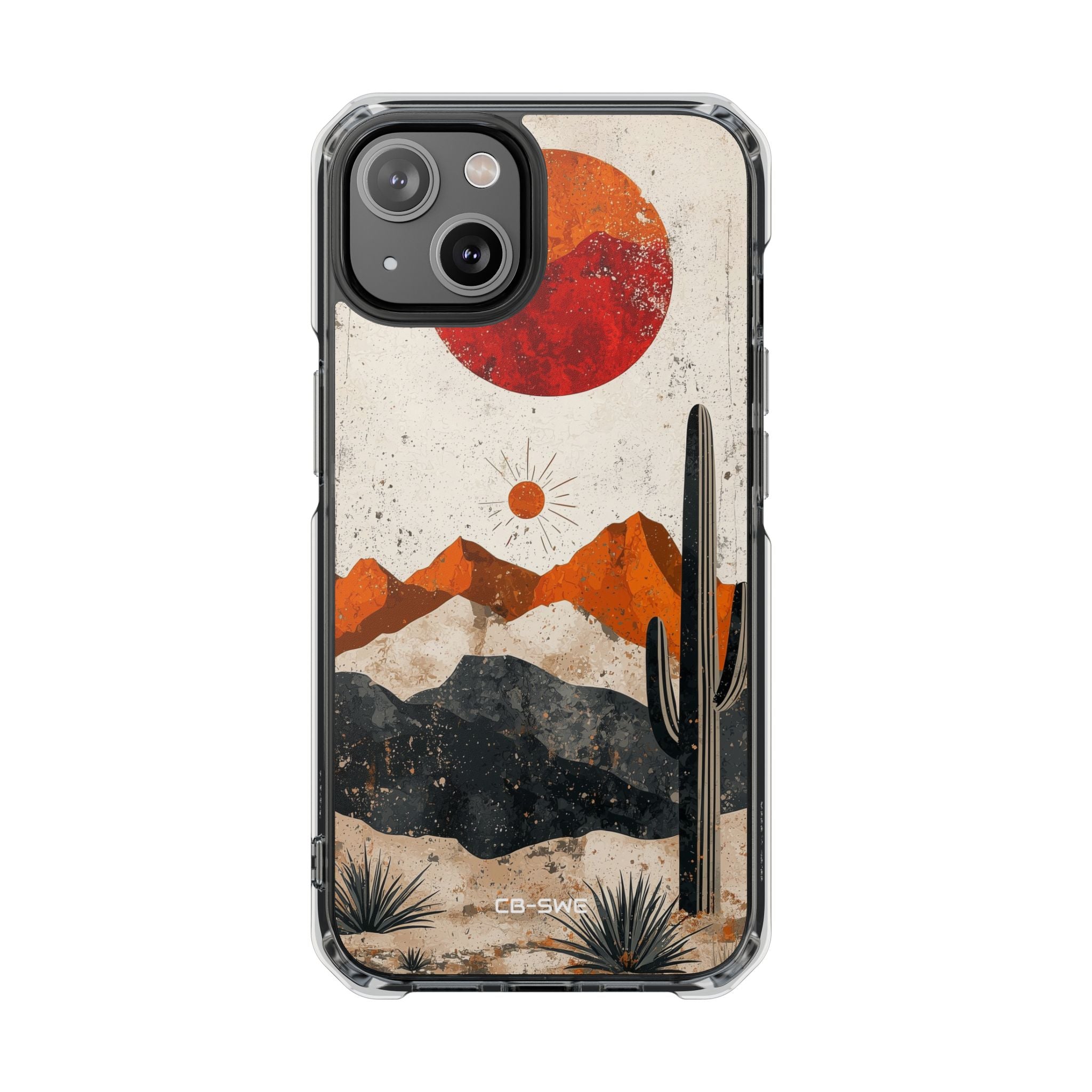 Desert Sun Rises iPhone Case - Impact