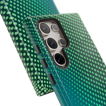 Green Dot Harmony - Protective Phone Case