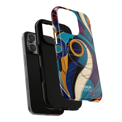 Swirling Copper Dreams iPhone 16 - Tough+