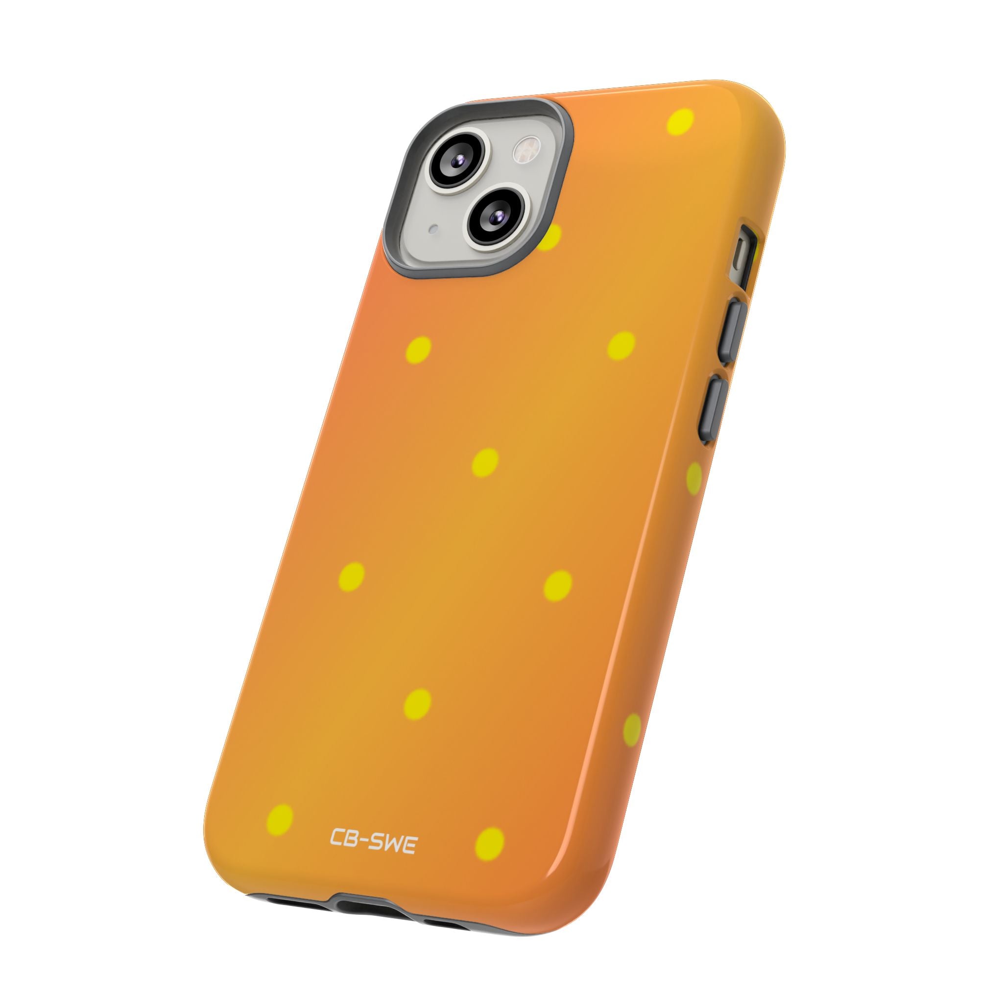 Sunset Dots Radiance - iPhone Case