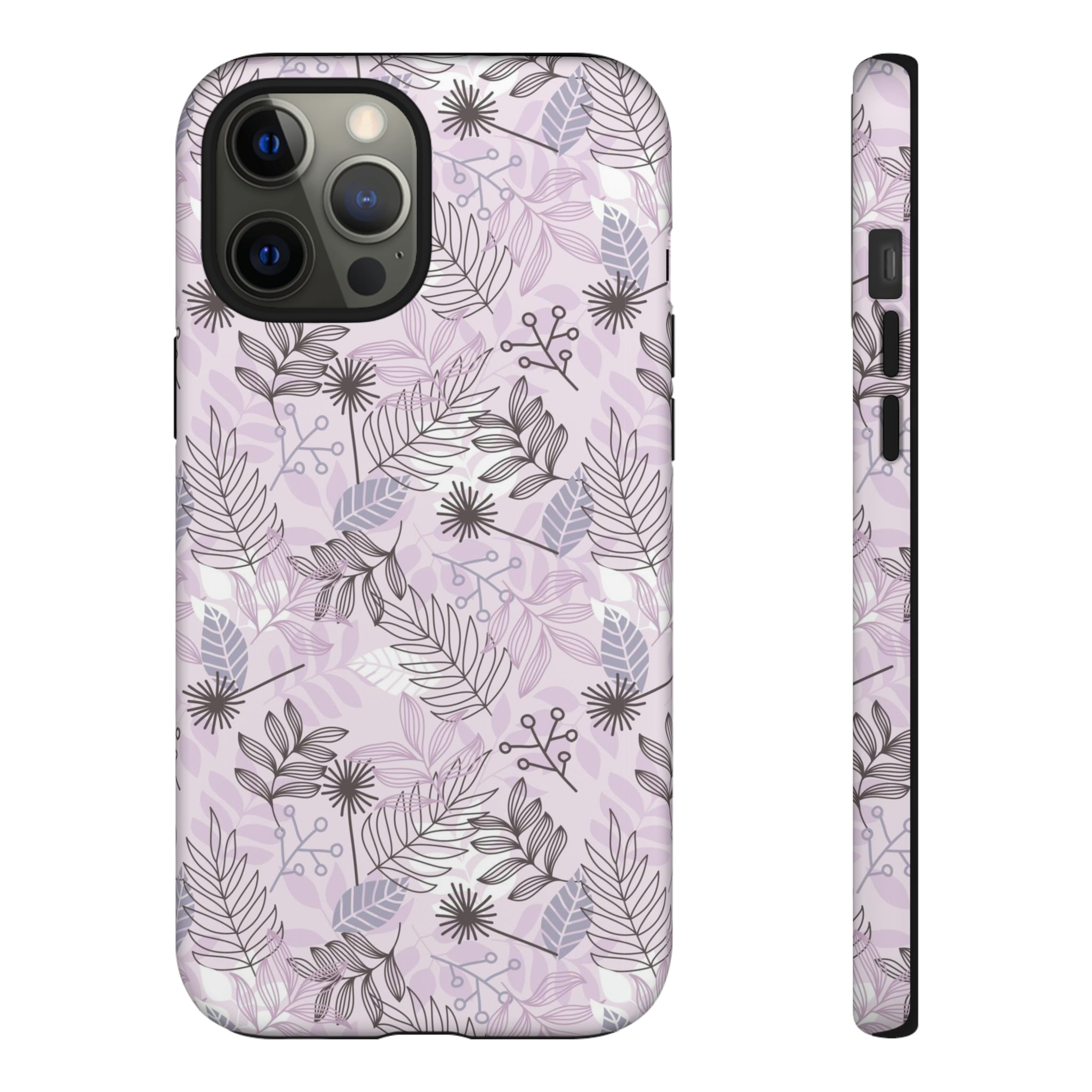 Purple Leaf - Protective Phone Case