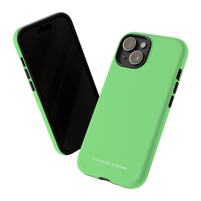 Light Green iPhone 15 - Tough Phone Case