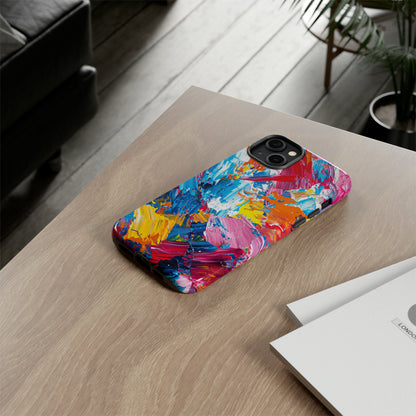 Painterly Spectrum Charm - Protective Phone Case