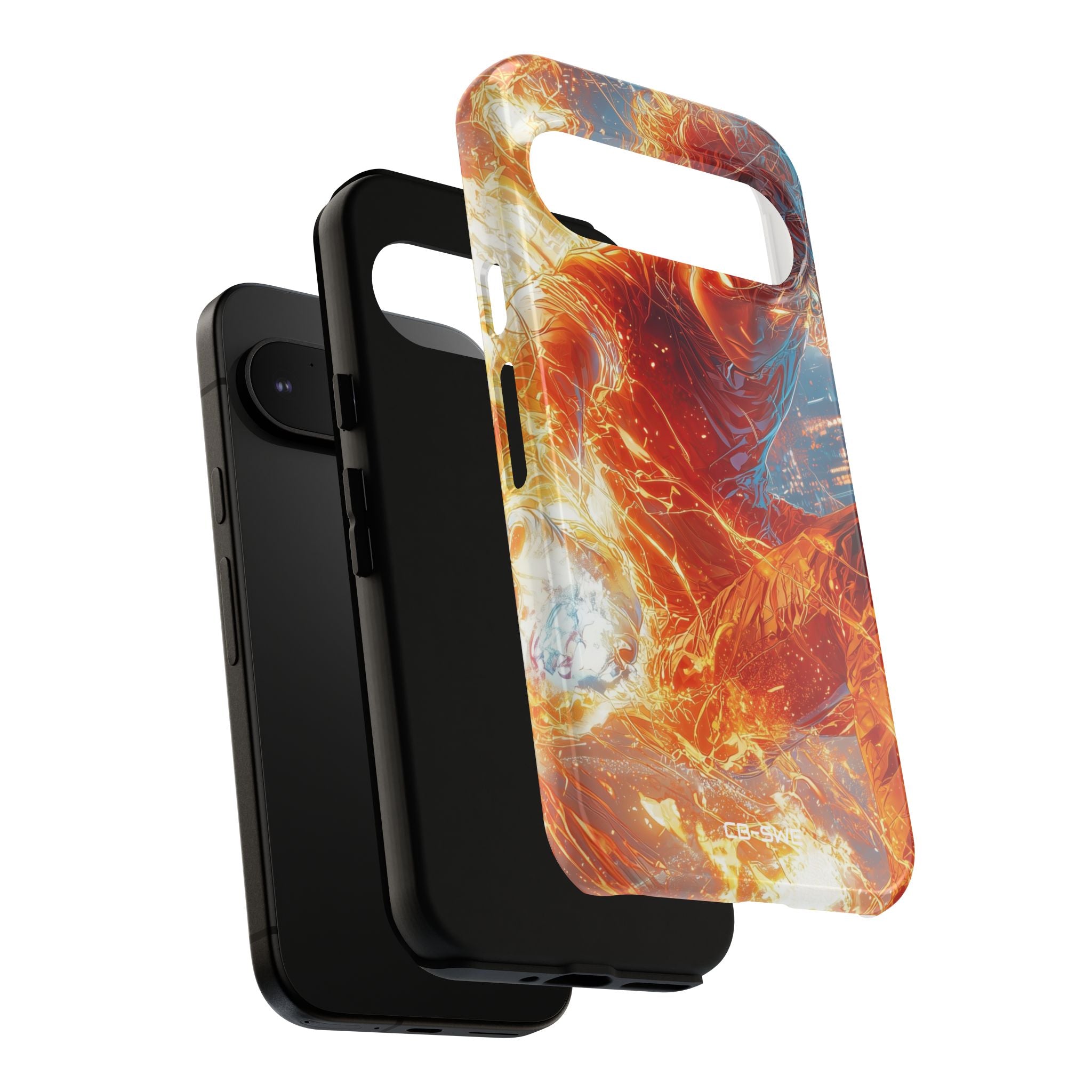 Flames Dance Wildly - Google Pixel Case