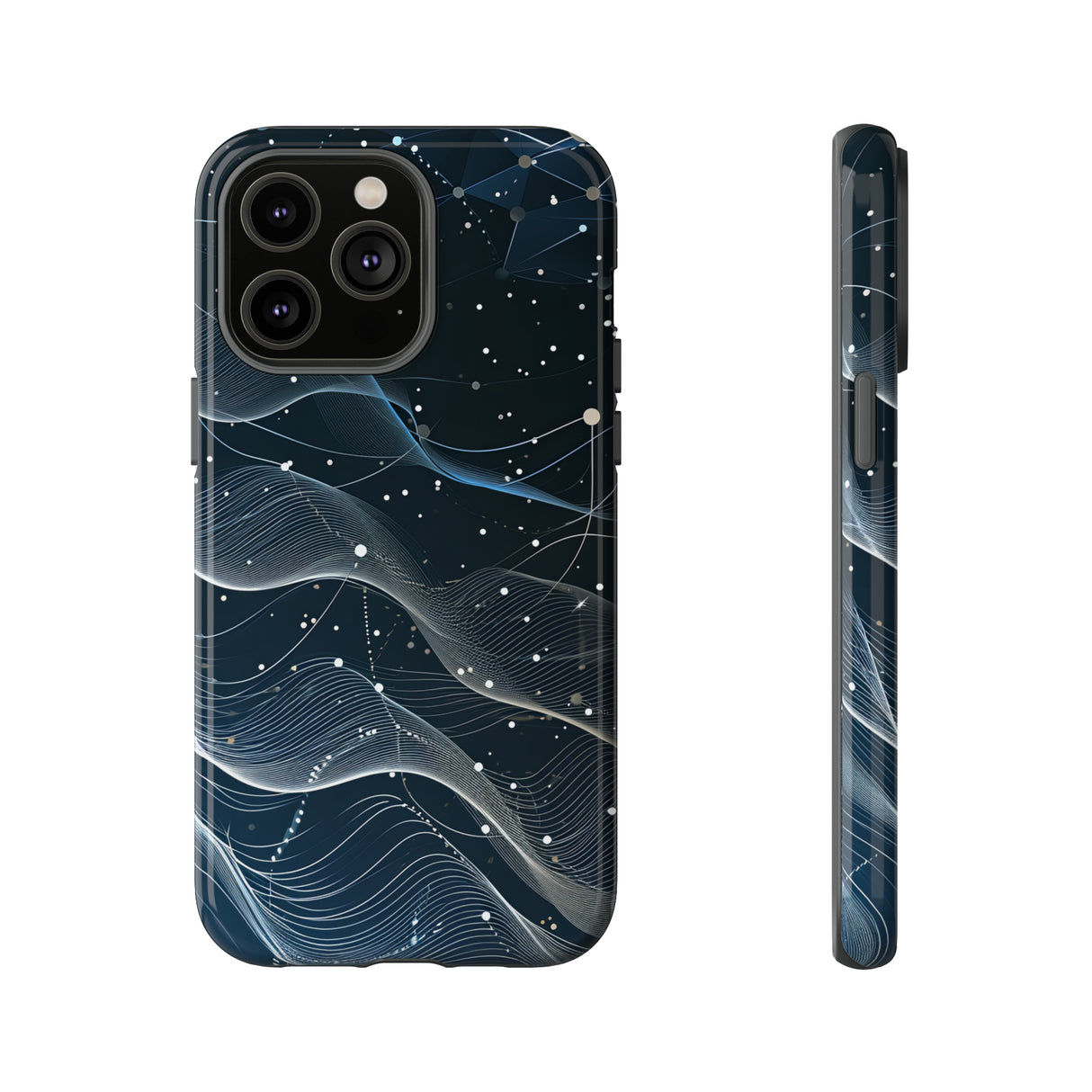 Connectivity Wave: Network Gradient - Protective Phone Case