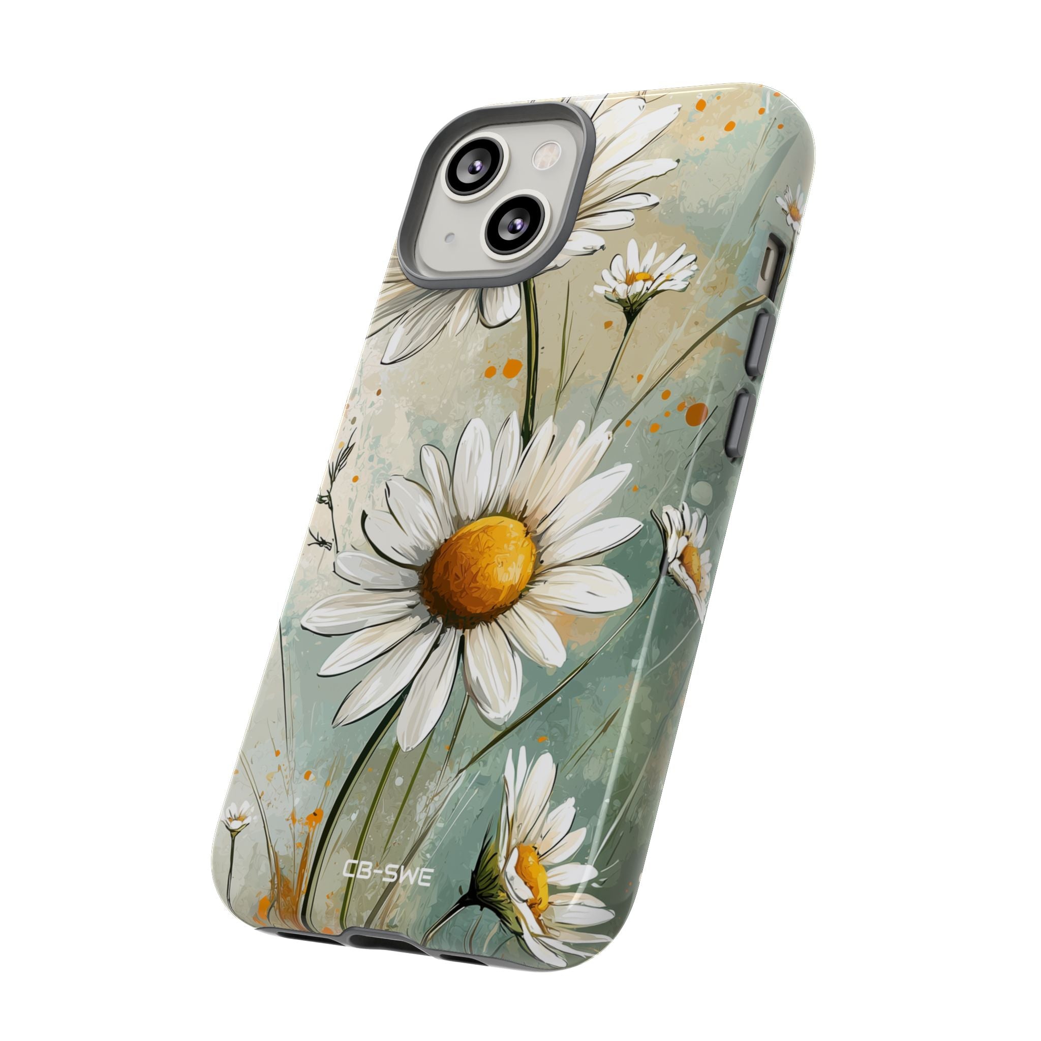 Daisies Dance Light - iPhone Case