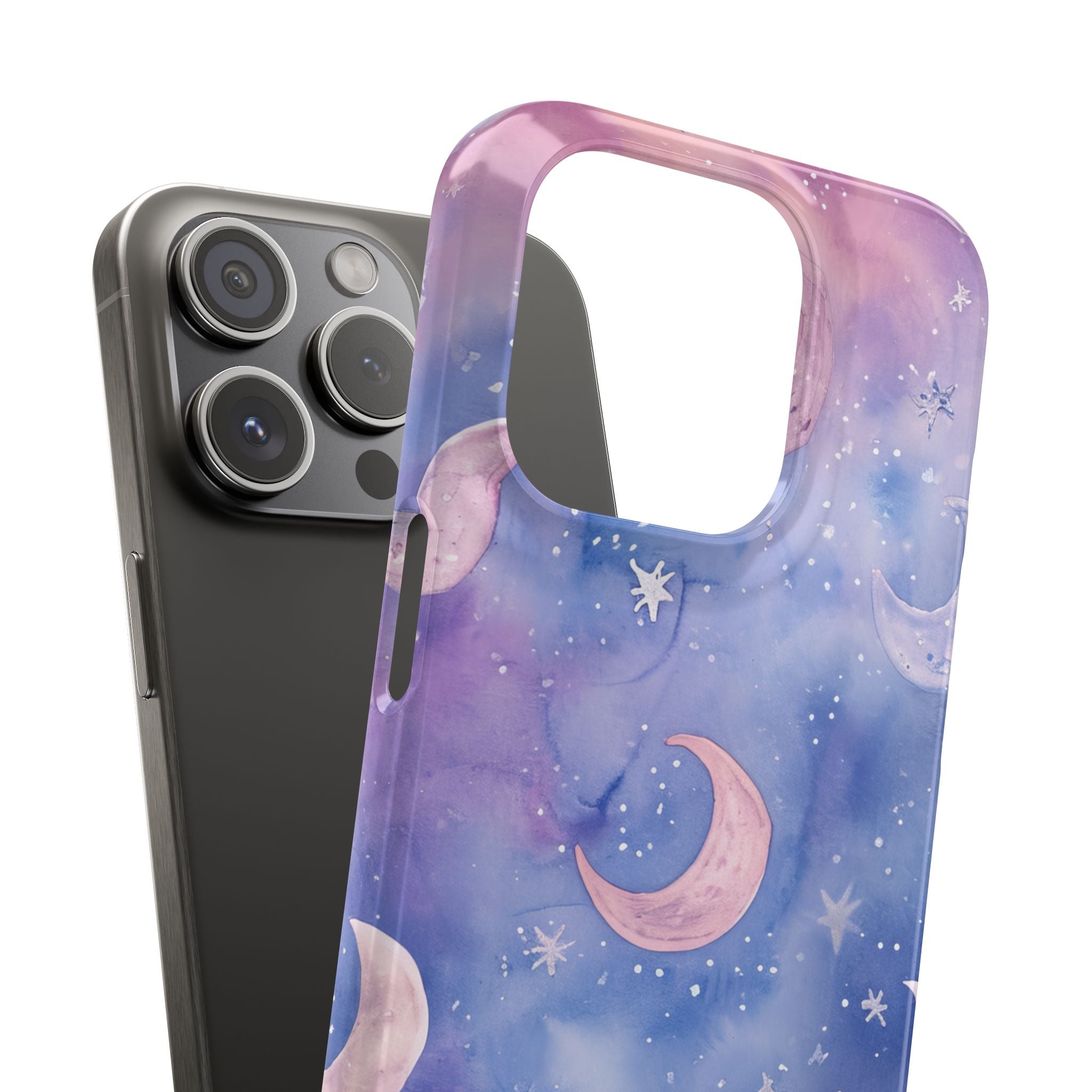 Celestial Dreamscape - Slim iPhone 15 Phone Case