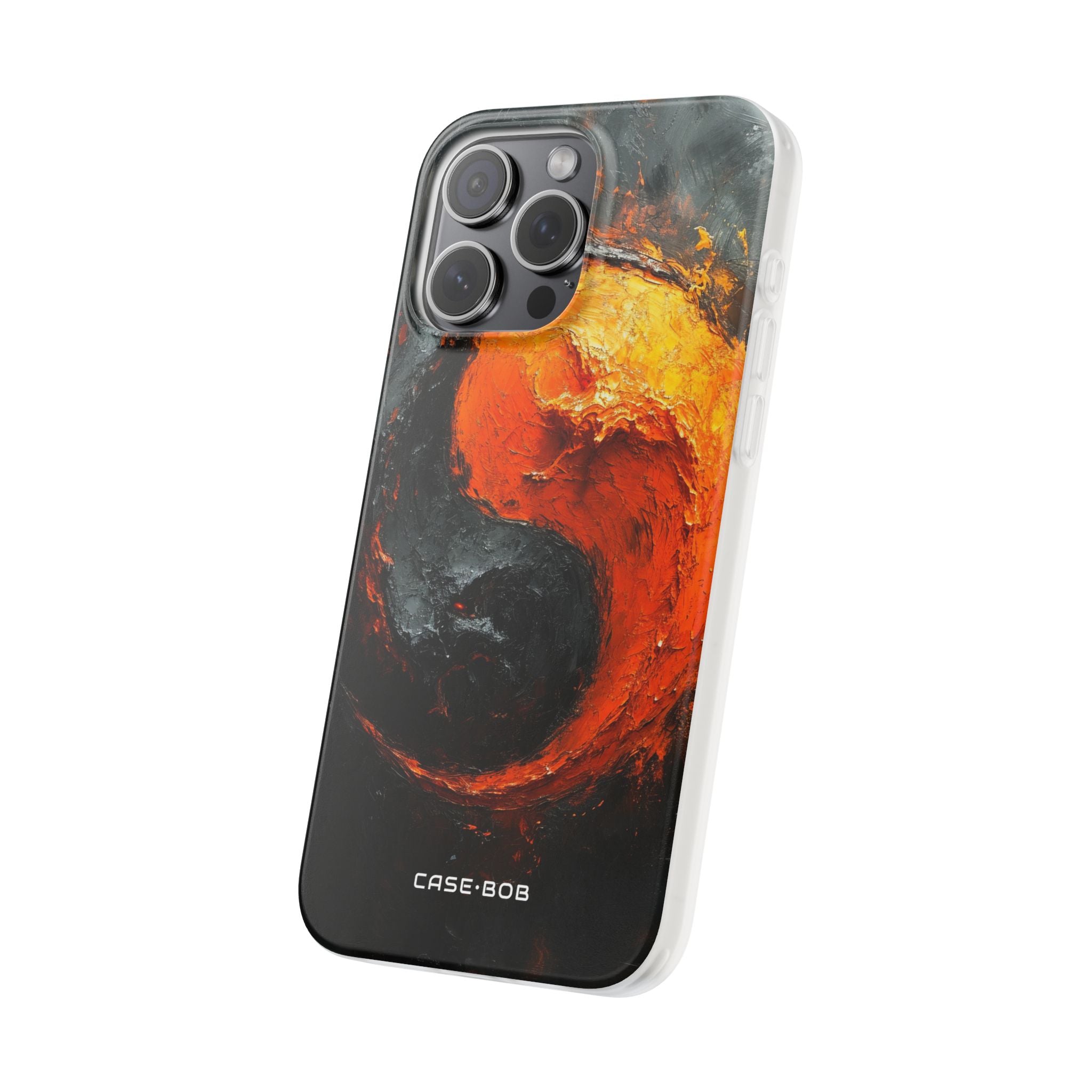 Molten Yin-Yang iPhone 15 Pro Max Case - Soft