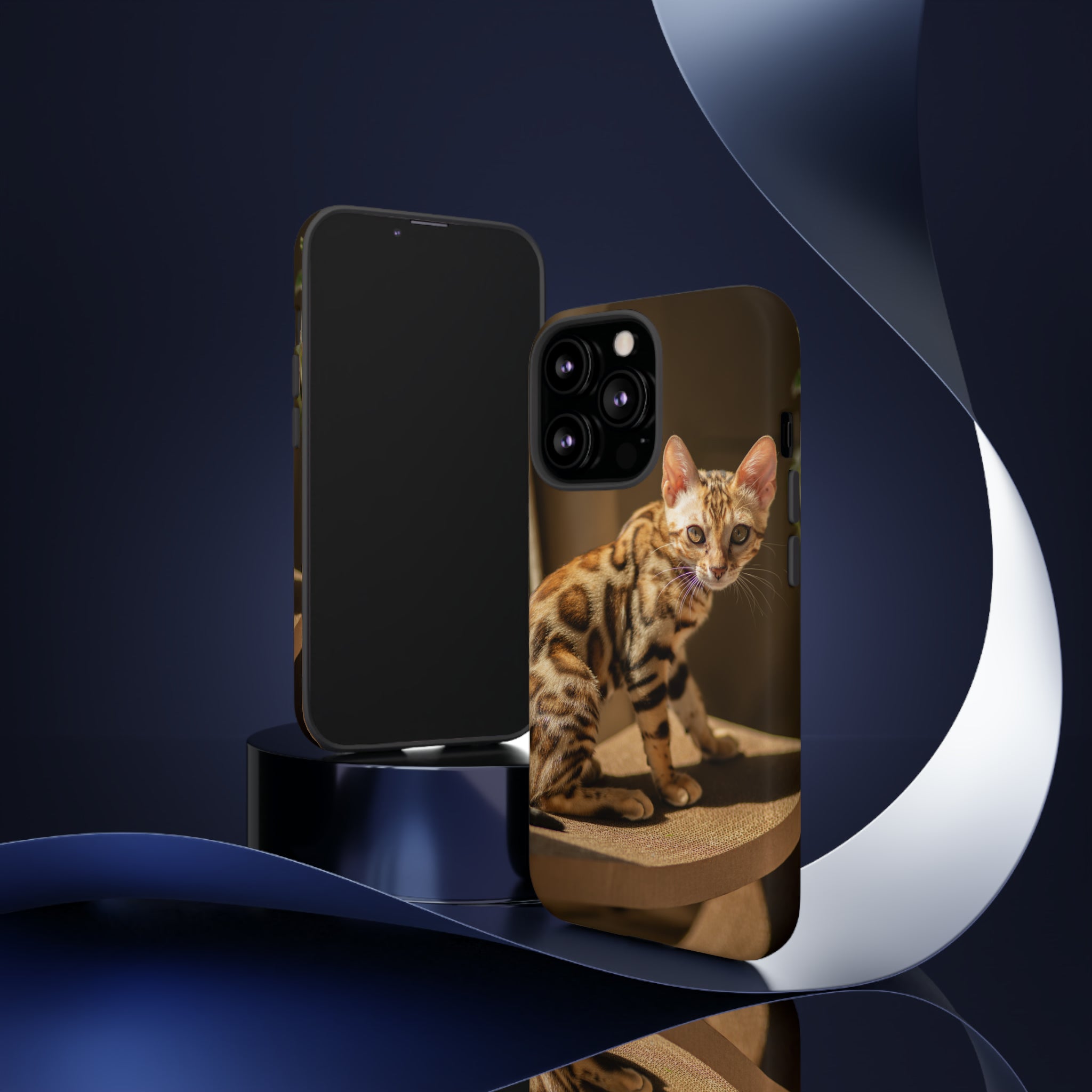 Bengal Cat - Protective Phone Case