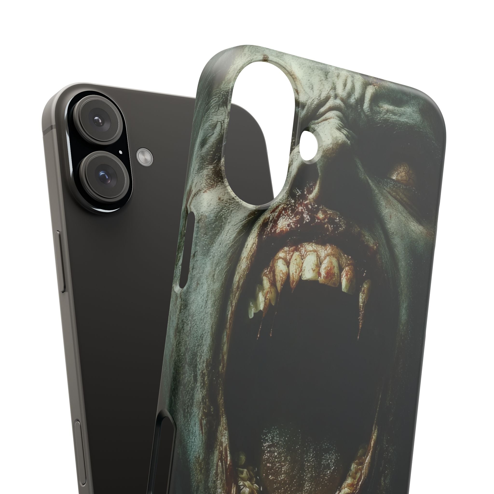 Gothic Wail of Decay iPhone 16 - Slim Phone Case