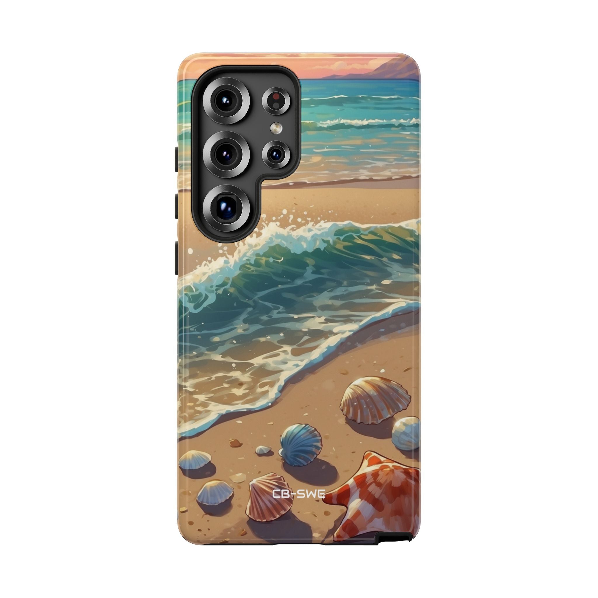 Seashells Kiss Shore - Samsung Case