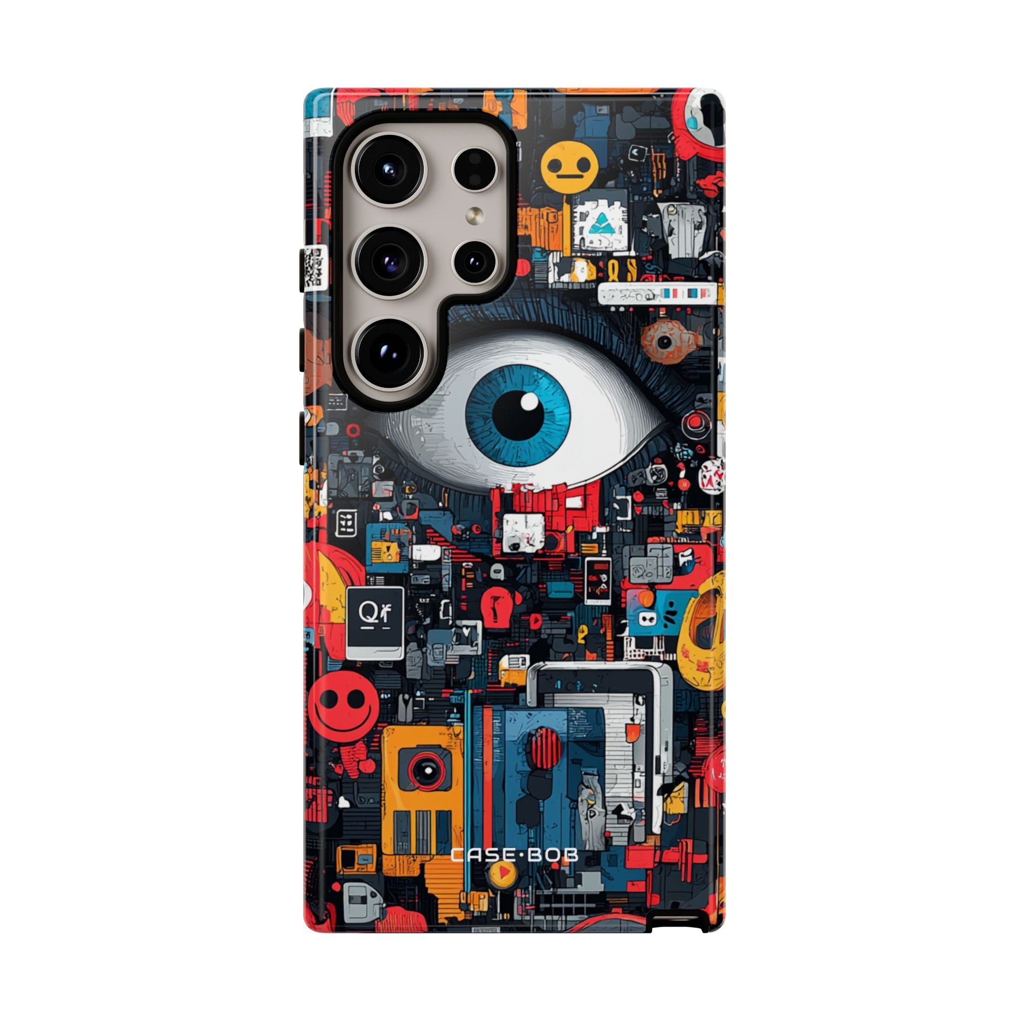 Digital Eye Blue Samsung S24 Ultra Case - Tough