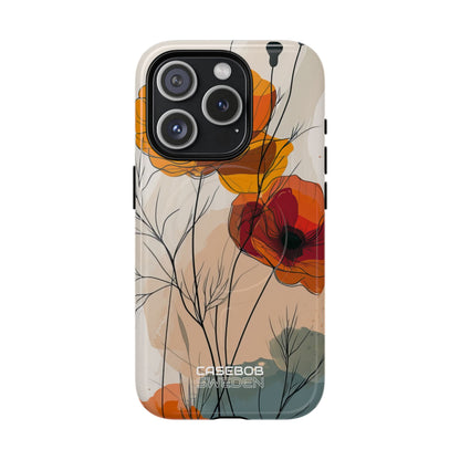 Golden Bloom Dance iPhone 15 - Tough+