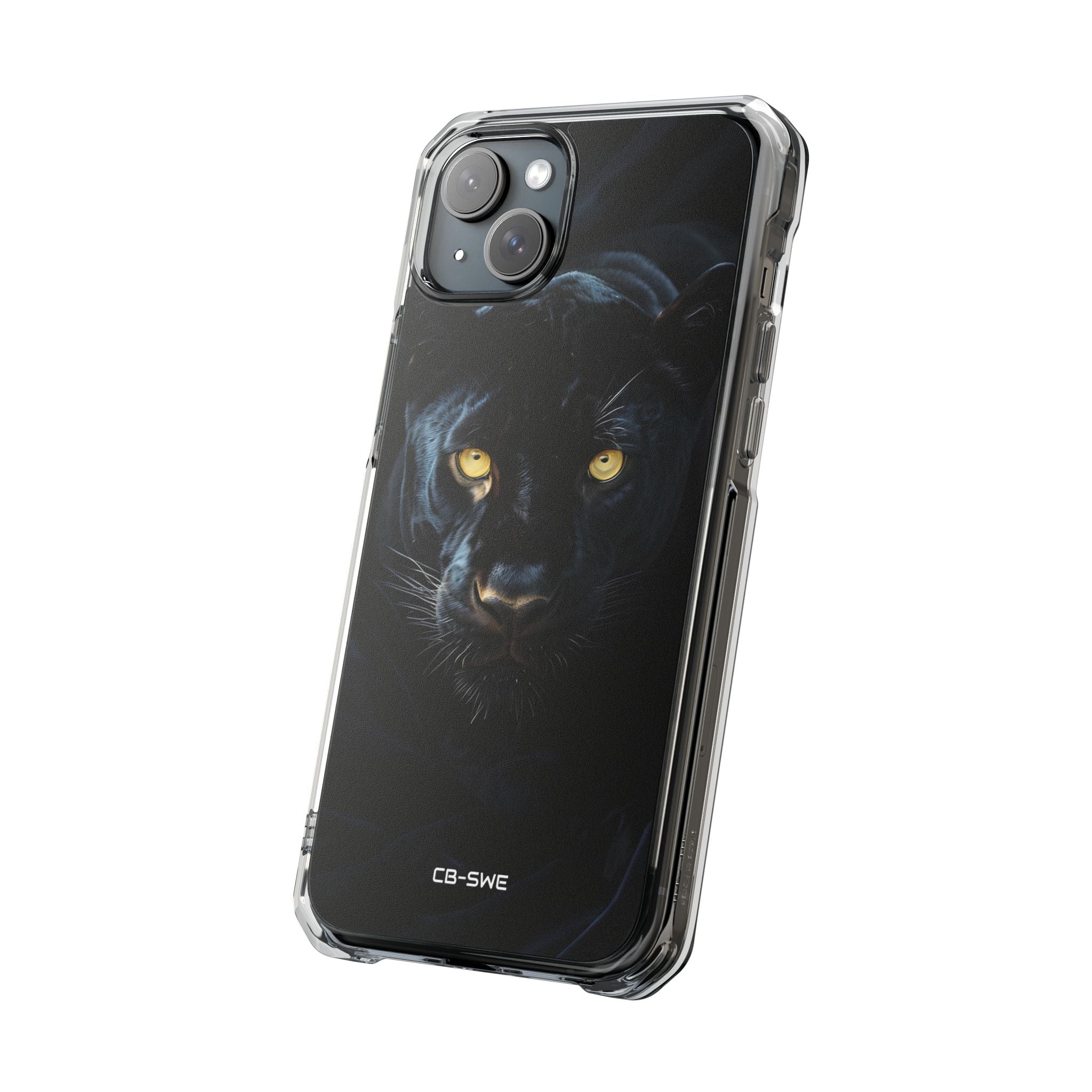 Mysterious Panther Gaze iPhone Case - Impact