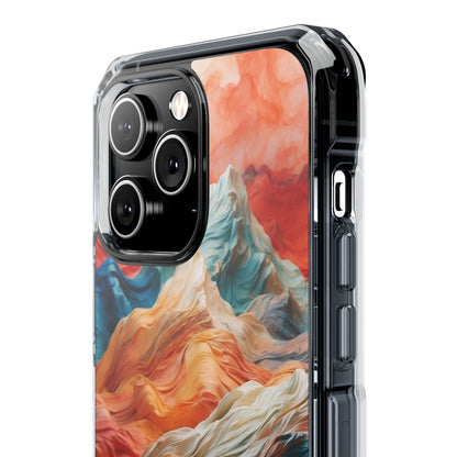 Mountain Waves Flow iPhone Case - Impact