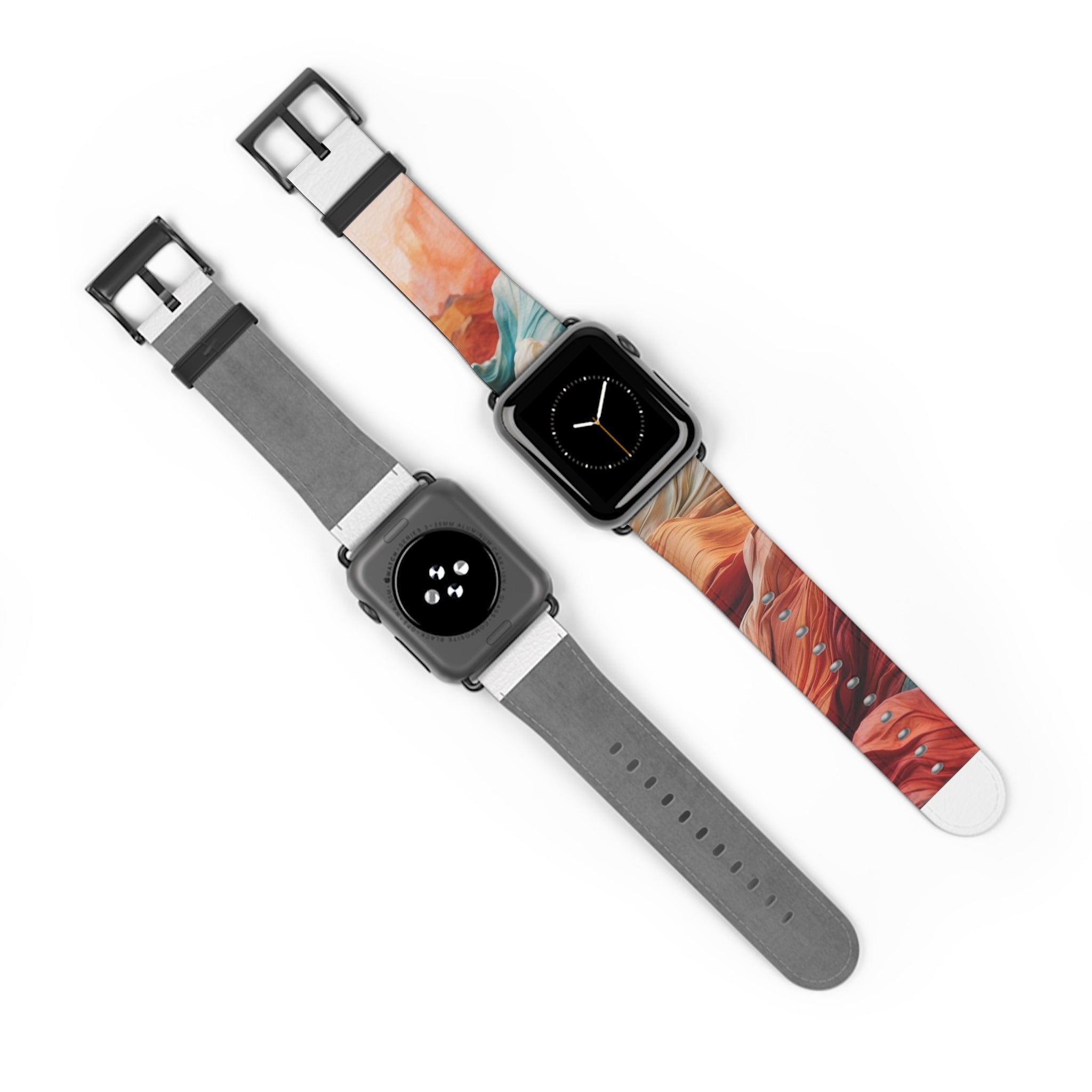 Fabric Peaks Sunset - Watch Band