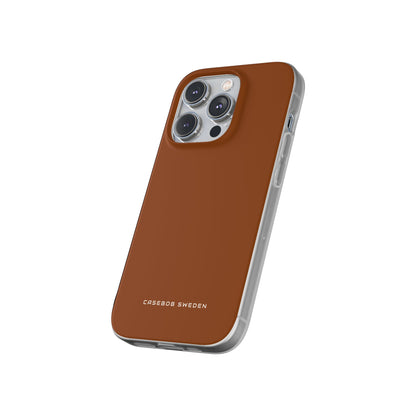 Saddle Brown iPhone 14 - Flexi Phone Case