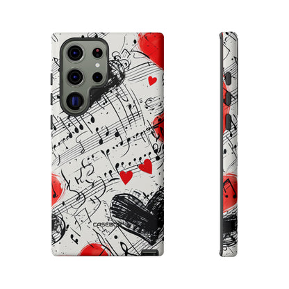 Melodic Love Notes - Protective Pixel Case - Protective Phone Case