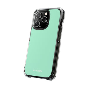 Magic Mint | Phone Case for iPhone (Clear Impact Case - Magnetic)