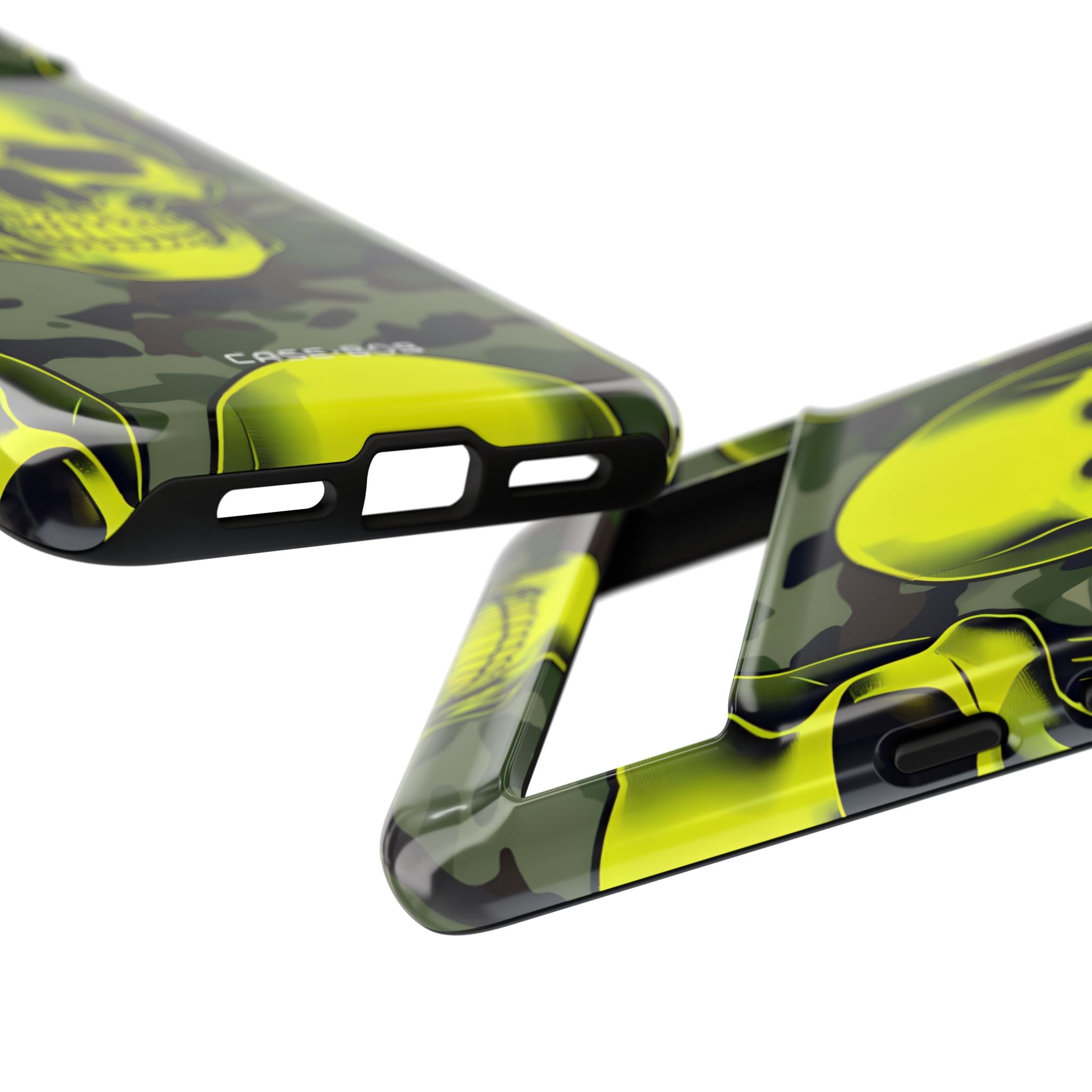 Neon Skull Camo Google Pixel 8 Pro Case - Tough