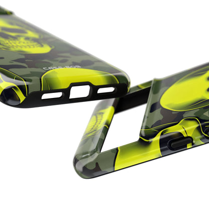 Neon Skull Camo Google Pixel 8 Pro Case - Tough
