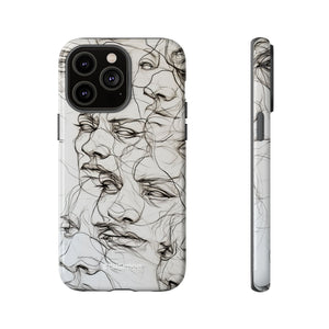 Ethereal Faces | Protective Phone Case for iPhone