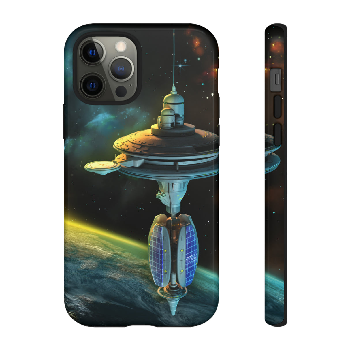 Station in Gorgeous Space - Protective Phone Case