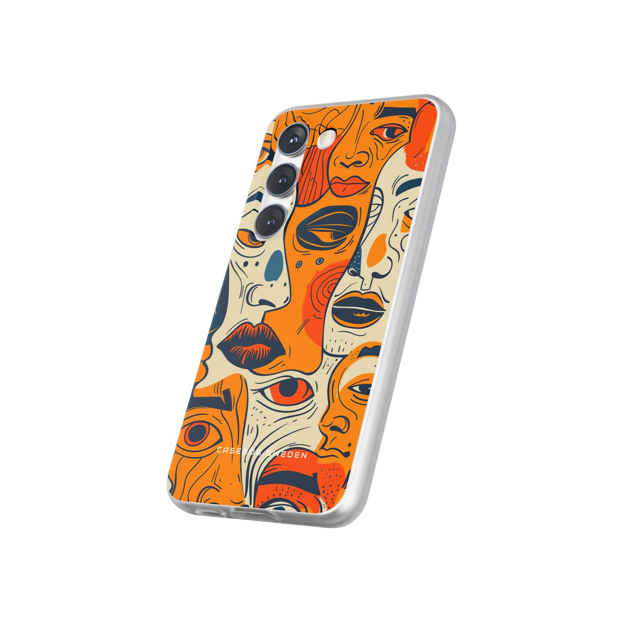 Gradient Face Mosaic Samsung S23 - Flexi Phone Case