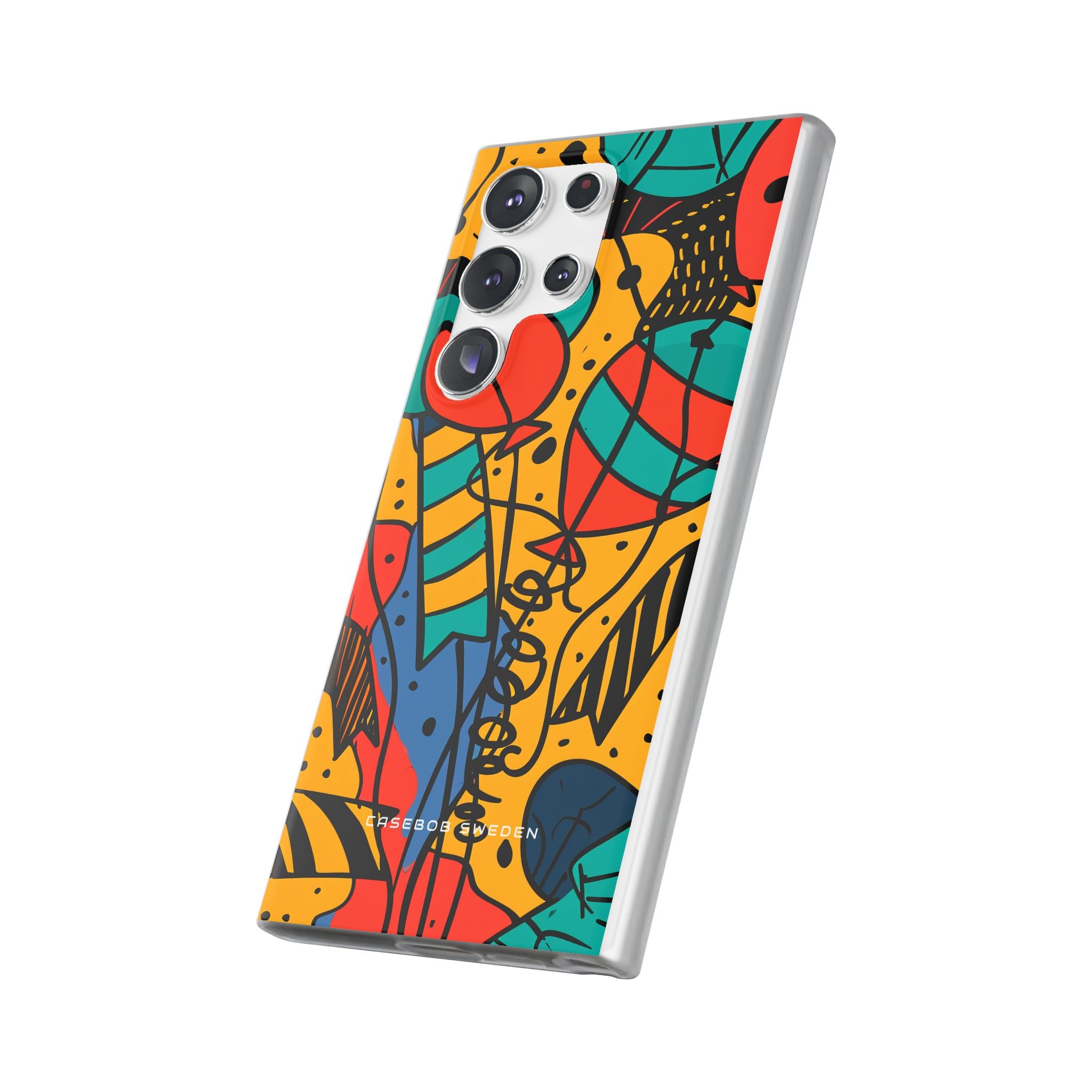 Playful Lines in Motion Samsung S23 - Flexi Phone Case