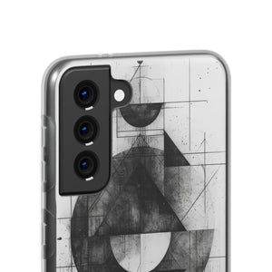 Monochrome Geometry | Flexible Phone Case for Samsung Galaxy