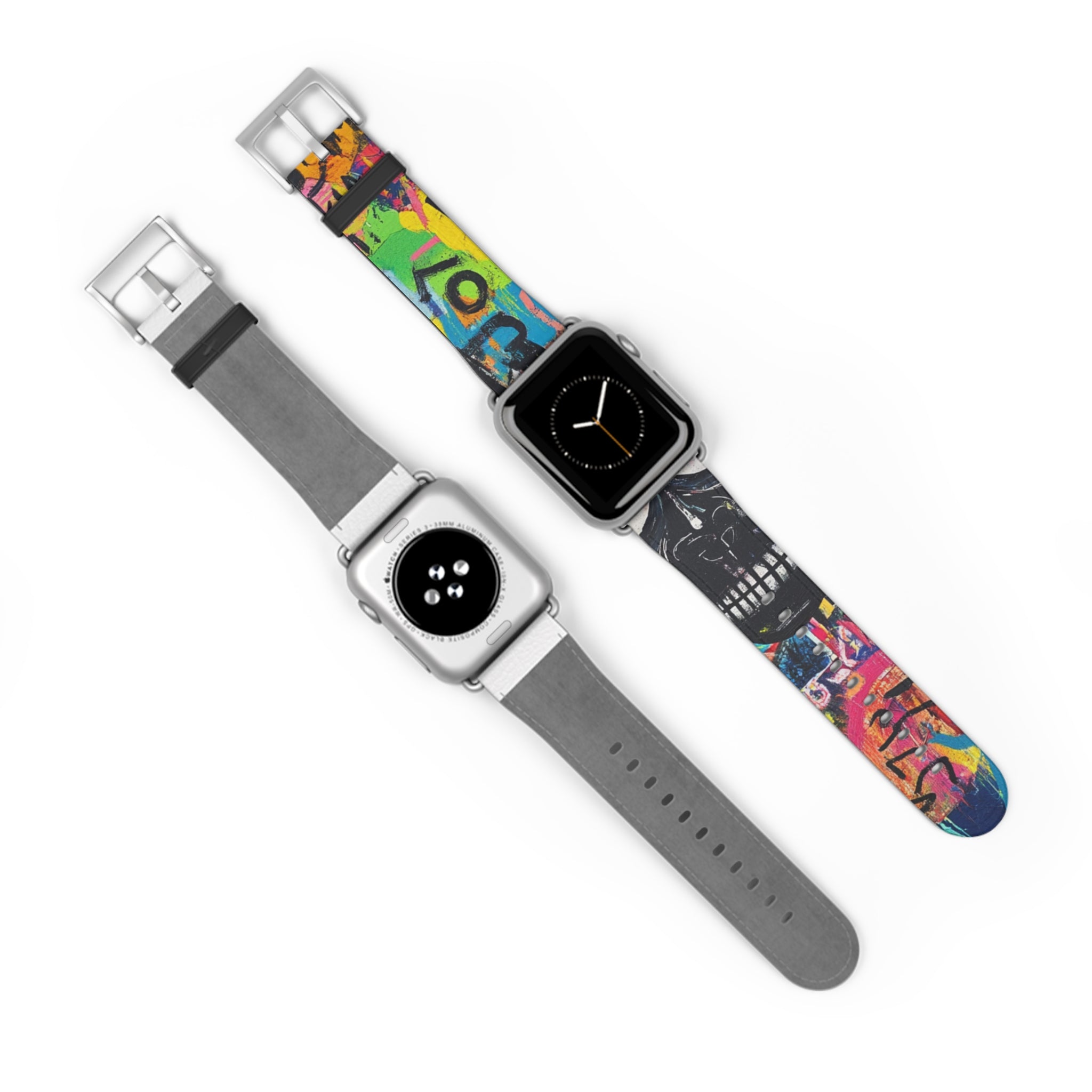 Neon Skull Burst - Watch Band