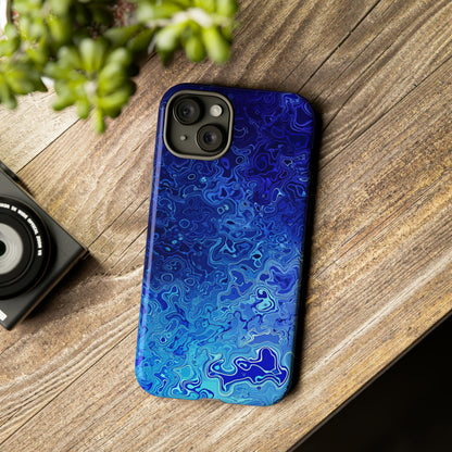 AI Fusion: Metallic Gradient - Protective Phone Case